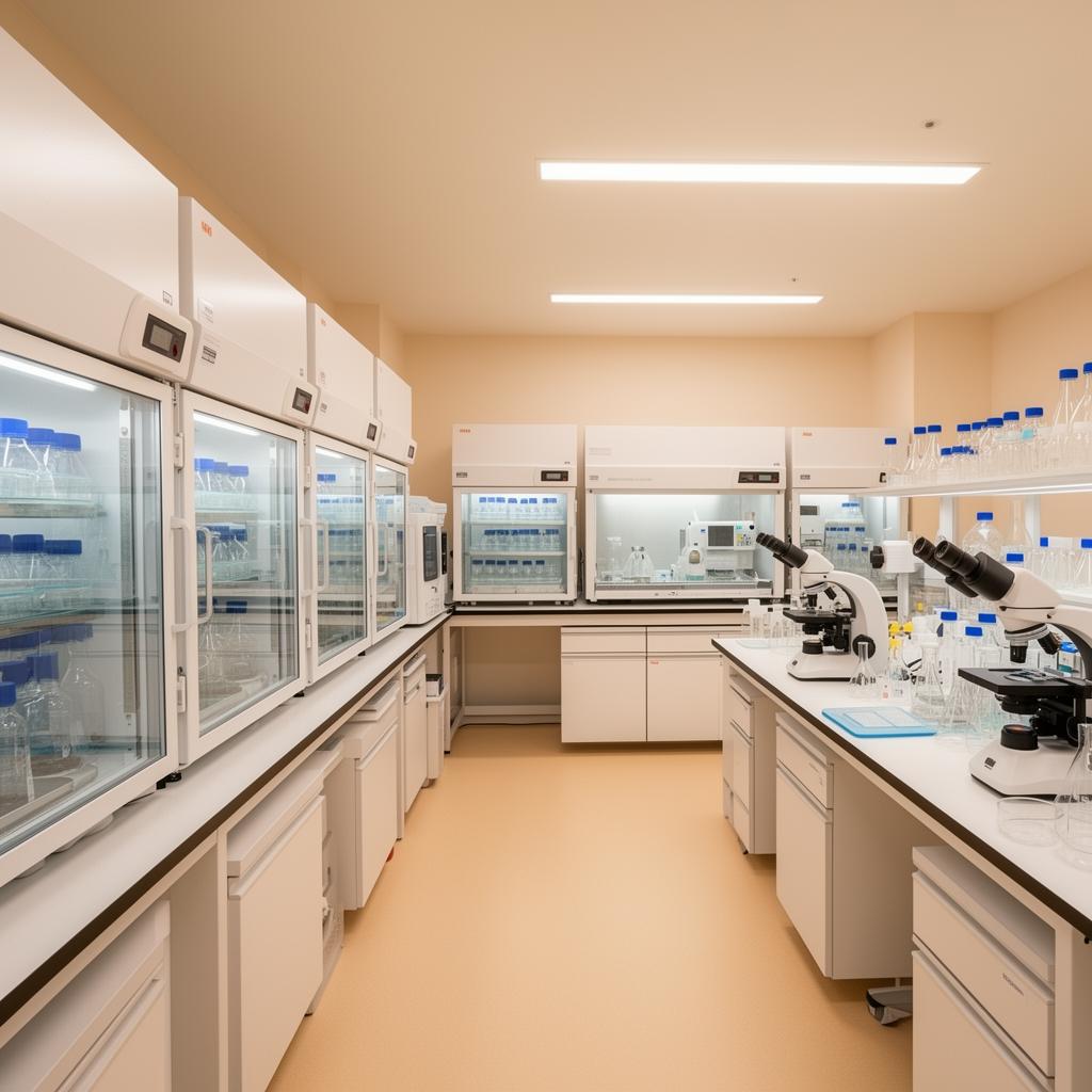 MRC Healthcare in-house stem cell laboratory