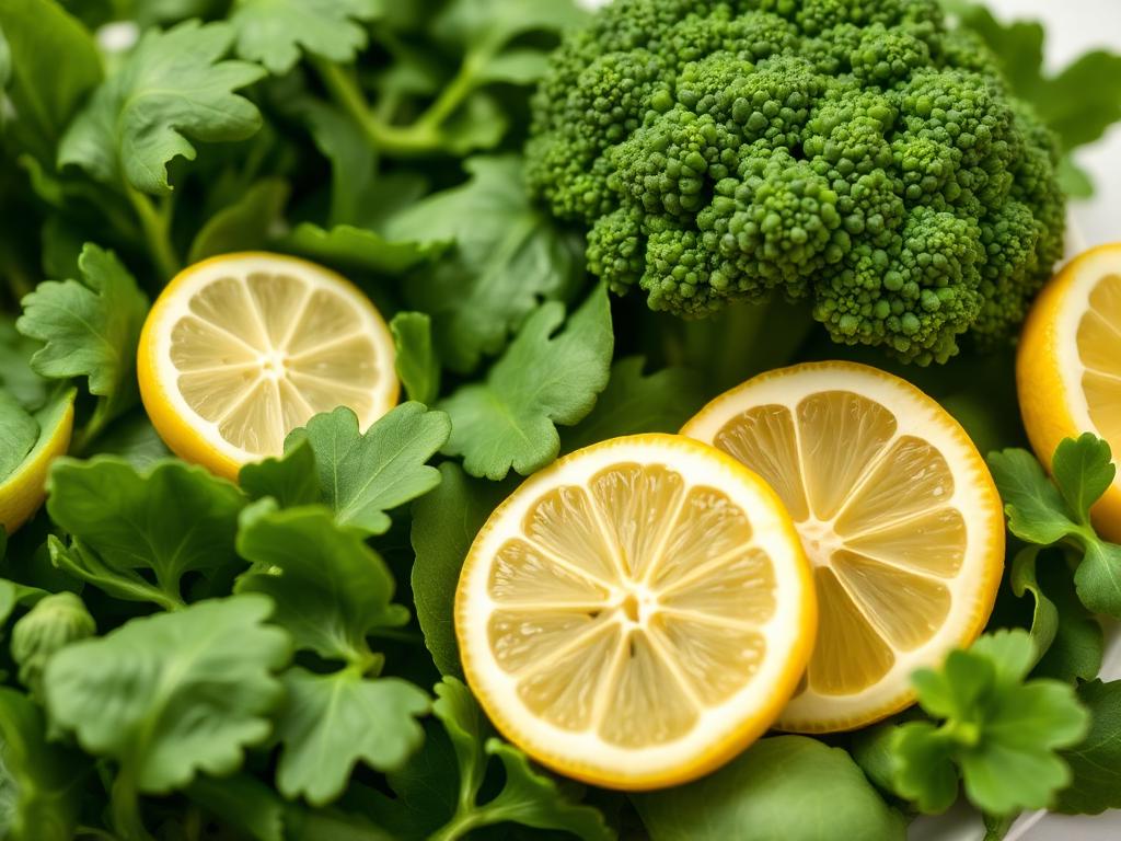 Healthy vegetables for metabolism support