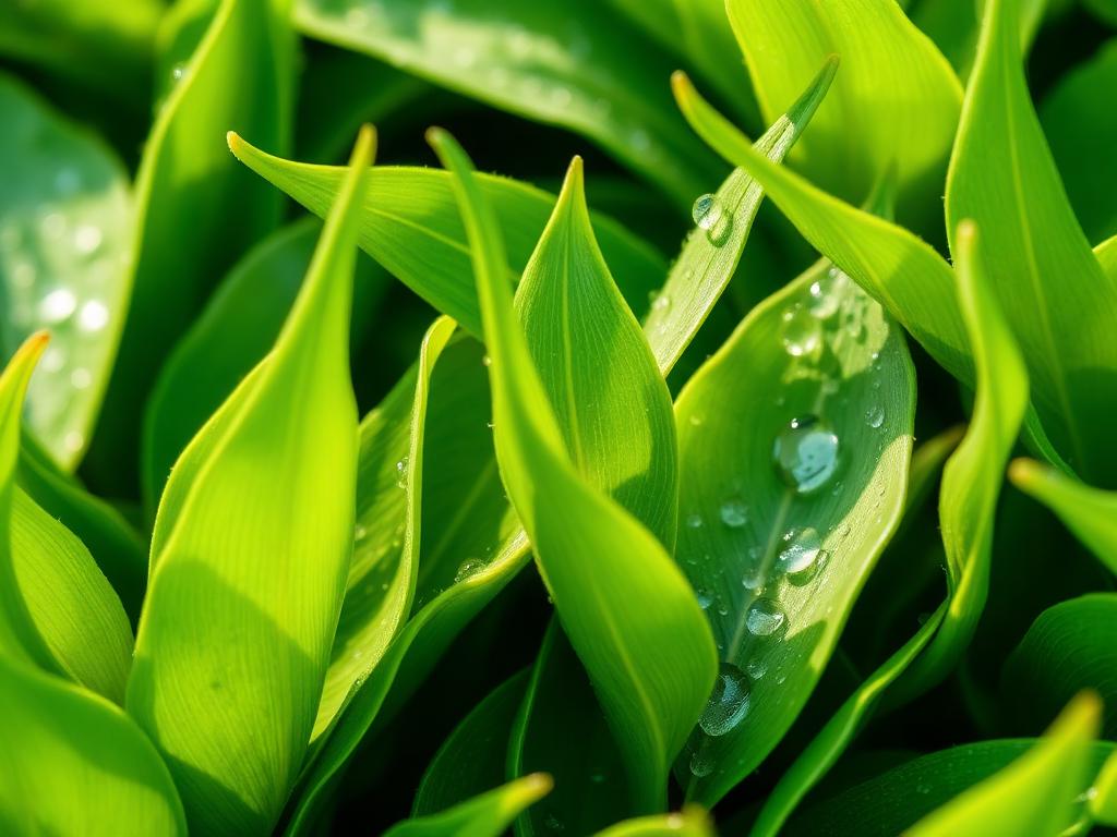 Fresh green tea leaves symbolizing EGCG antioxidants