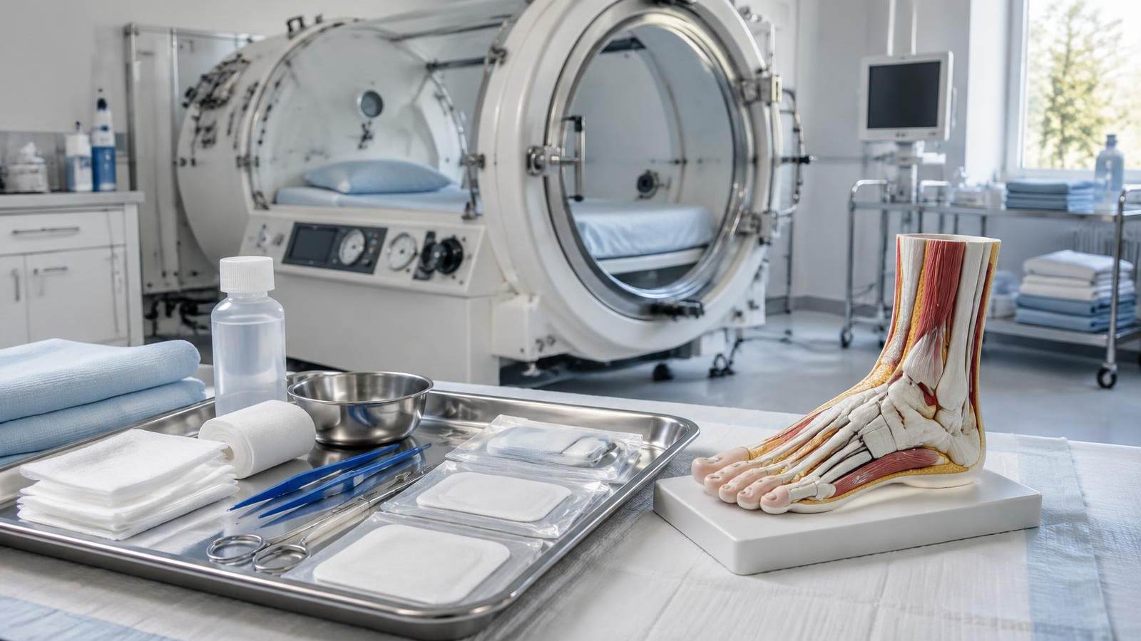 A Diabetic Foot Wound That Will Not Close: Hyperbaric Oxygen Therapy for Wound Healing in Bangkok